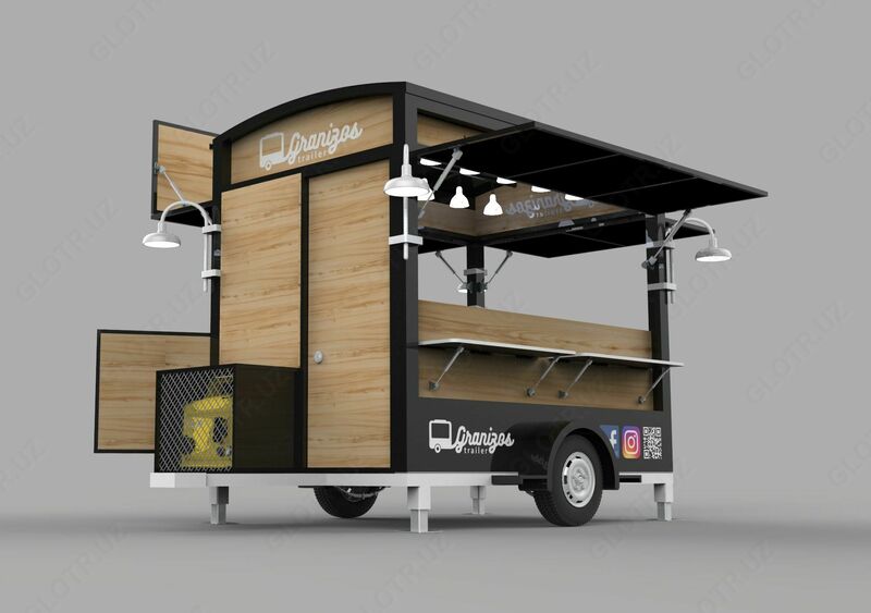 Мобильная кофейня (цветочный магазин) в стильном исполнении - 45 000 000 сум