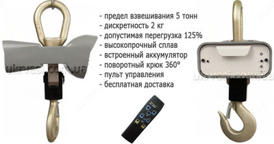 Весы электронные крановые ВК ЗЕВС III-10000