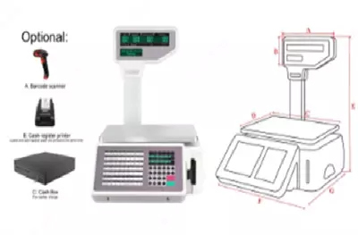 Yorliqlarni chop etish shkalasi TM-A18 WIFI