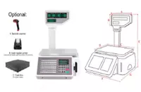 Весы для печати этикеток TM-A18 WIFI