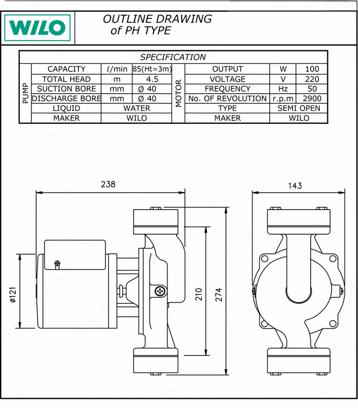 Wilo PH 101 E - от {0} сум