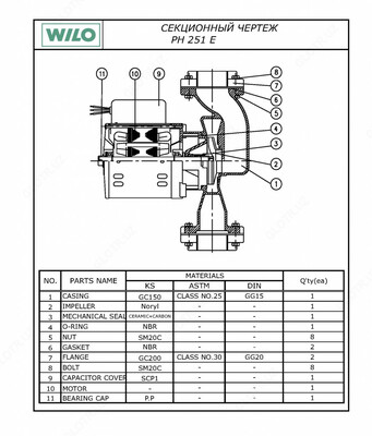 Wilo PH-251 E Wilo PH-251 E