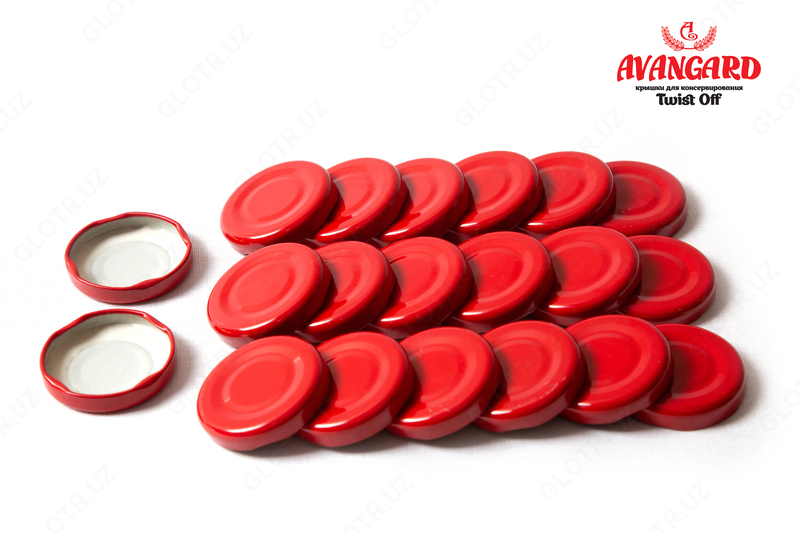 Крышки металлические с резьбовыми выступами Твист офф диаметром 43 мм. Оптом и розница