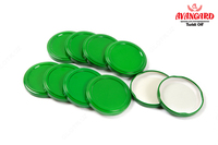 {0} so'mdan Diametri 66 mm bo'lgan o'yilgan o'simtalar bilan metall qoplamalar.