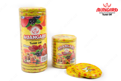 Крышки металлические винтовые с резьбовыми выступами Твист-офф диаметром 82 мм. - OOO  "AJI CAPS"