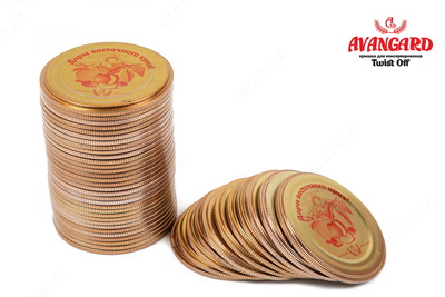 от 420 сум / шт. Крышки металлические винтовые без резьбовых выступов