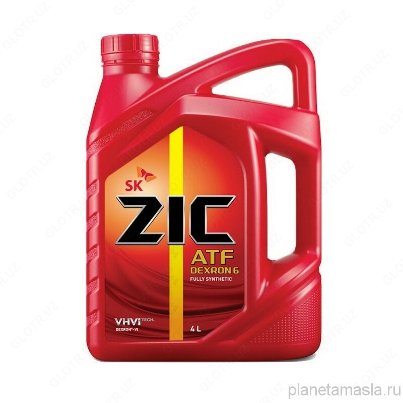 Трансмиссионное масло ZIC ATF Dexron 6 (синтетическое)
