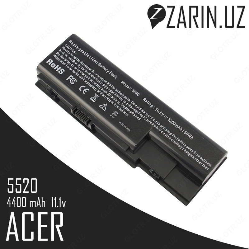 Acer aspire 5520 noutbuk uchun batareya
