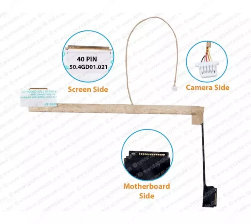 Шлейф матрицы для ноутбука Acer Aspire 5740  5740G  5745  5745G