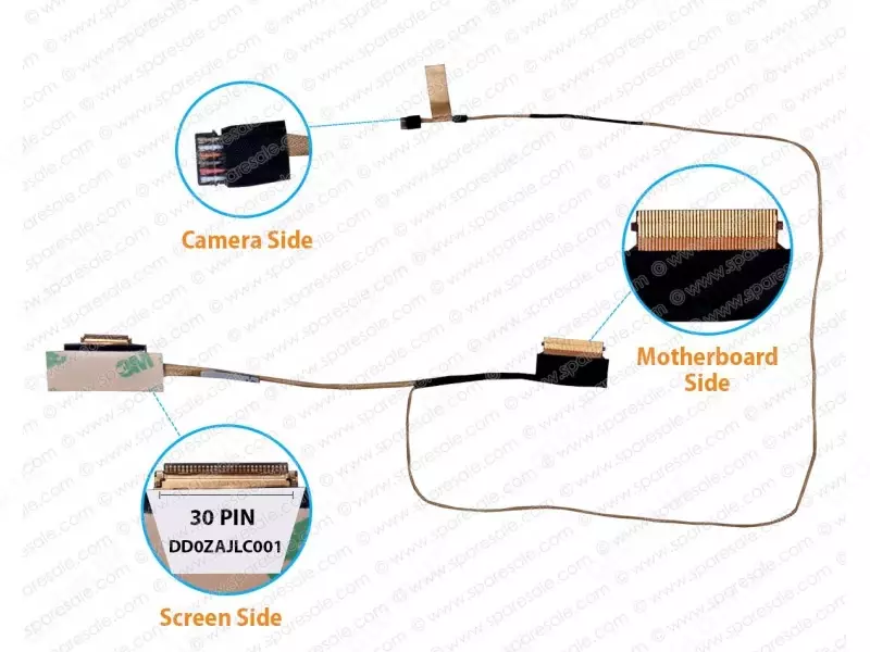 Шлейф для матрицы Acer A315-21 A315-31 A315-51 A315-52