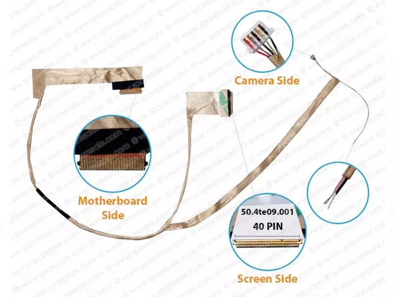  Шлейф матрицы для ноутбука Lenovo B580  B590 - 