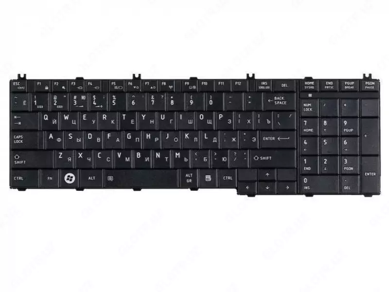 Клавиатура для ноутбука Toshiba Satellite C650, C650D, C655, C660