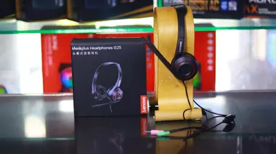 Проводная гарнитура Lenovo G25 черный