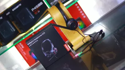 165 000 сум / шт. Проводная гарнитура Lenovo G25 черный