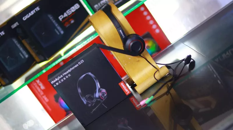 Проводная гарнитура Lenovo G25 черный