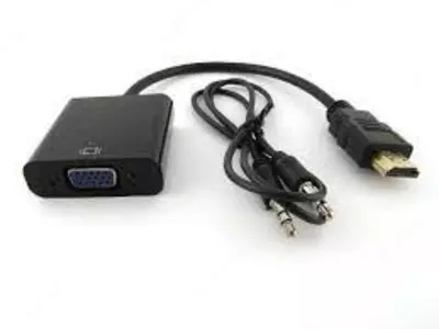 КОНВЕРТЕР ПЕРЕХОДНИК HDMI НА VGA + AUDIO