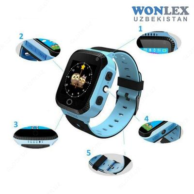 Умные часы для безопасности детей - WONLEX GW500s