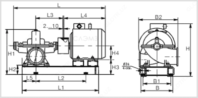 Nasos D1250-65 (12NDS) Chakana savdo