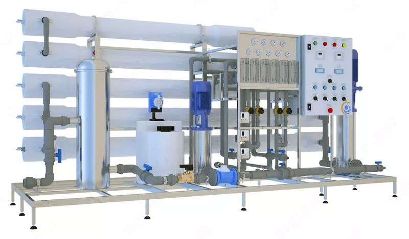 Установка обратного осмоса СОМ О 75-16. производительностью 75 л/час Chakana savdo
