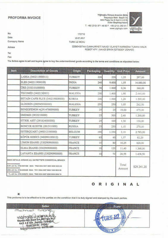 Всё сырьё из Европы