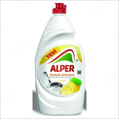 Средство для мытья посуды “Alper Lemon“ 870 мл