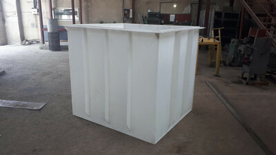 Цена по запросу Гальванические ванны из полипропилена химстойкие для кислоты