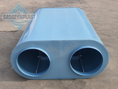 Эко емкость пластиковая овальная 2м3