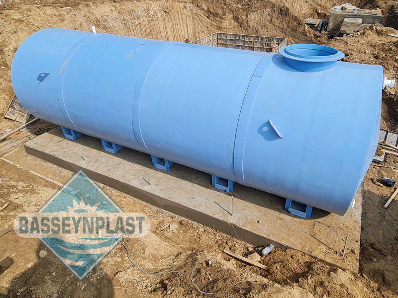 Gorizontal plastik 40m3 eko-sig'im