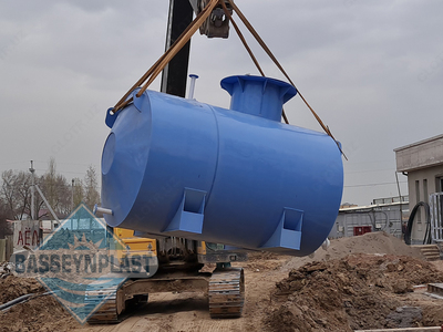Эко емкость горизонтальная для воды 10м3