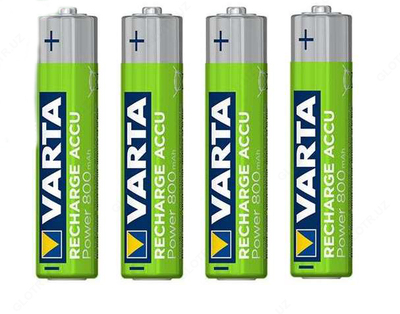 Аккумуляторы VARTA 56703 (AAA) 1*BL 800 mAh STCK VARTA - 64 009 сум / шт.
