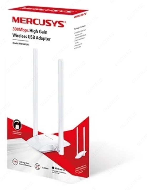 Wi-Fi адаптер Mercusys MW300UH - 175 500 сум