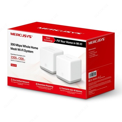 Wi-Fi система Mercusys Halo S3 (2-pack) Только в розницу