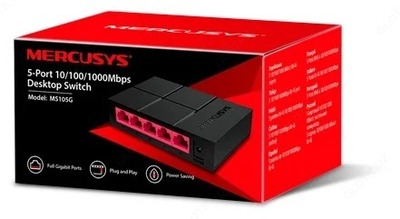 Коммутатор Mercusys MS105G Только в розницу