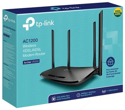 Wi-Fi роутер TP-LINK Archer VR300 Только в розницу