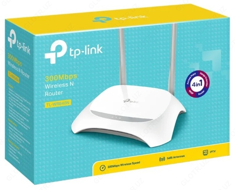Wi-Fi роутер TP-LINK TL-WR840N Только в розницу