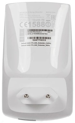 Wi-Fi усилитель сигнала (репитер) TP-LINK RE200 V1 Только в розницу