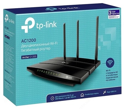 Wi-Fi роутер TP-LINK Archer C1200 Только в розницу