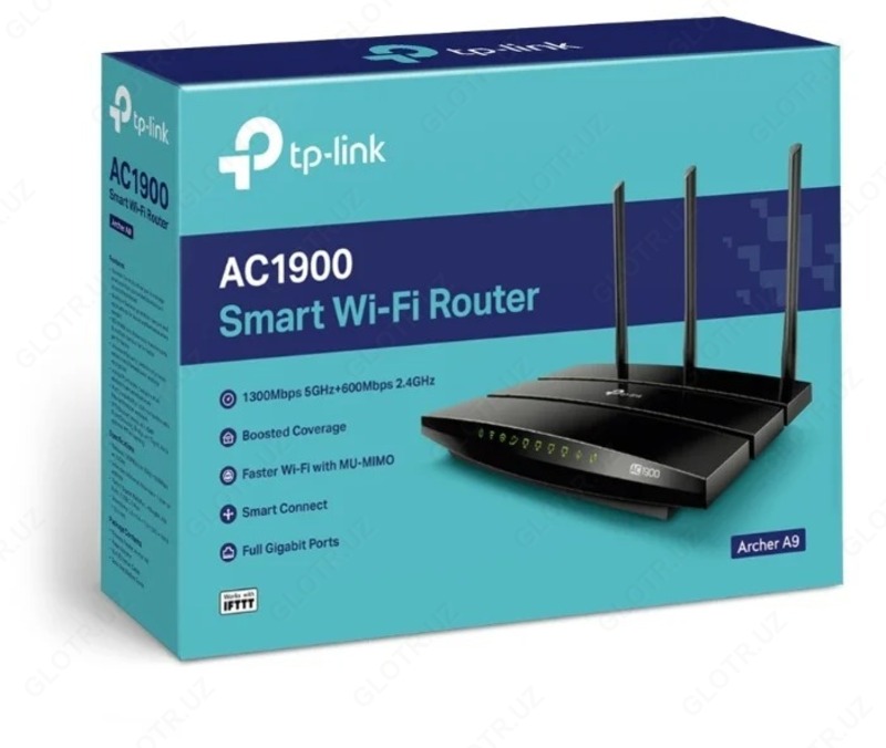 Wi-Fi роутер TP-LINK Archer A9 Только в розницу