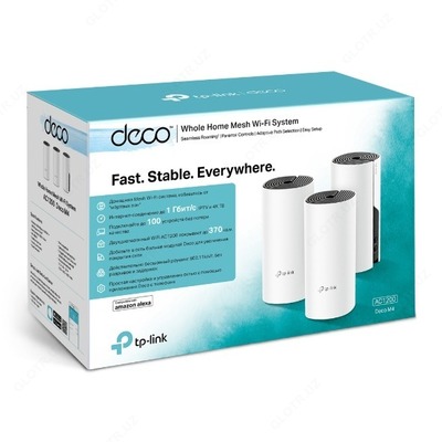 2 200 500 сум / шт. Wi-Fi система TP-LINK Deco M4 (3-pack)
