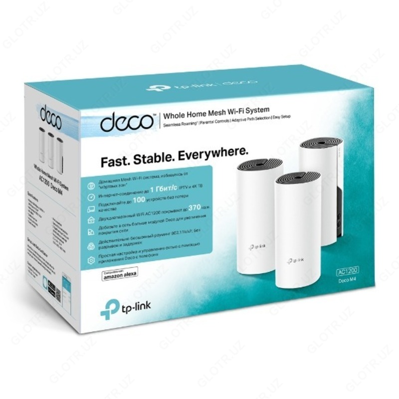 2 200 500 сум Wi-Fi система TP-LINK Deco M4 (3-pack)