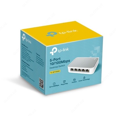 162 000 сум / шт. Коммутатор TP-LINK TL-SF1005D