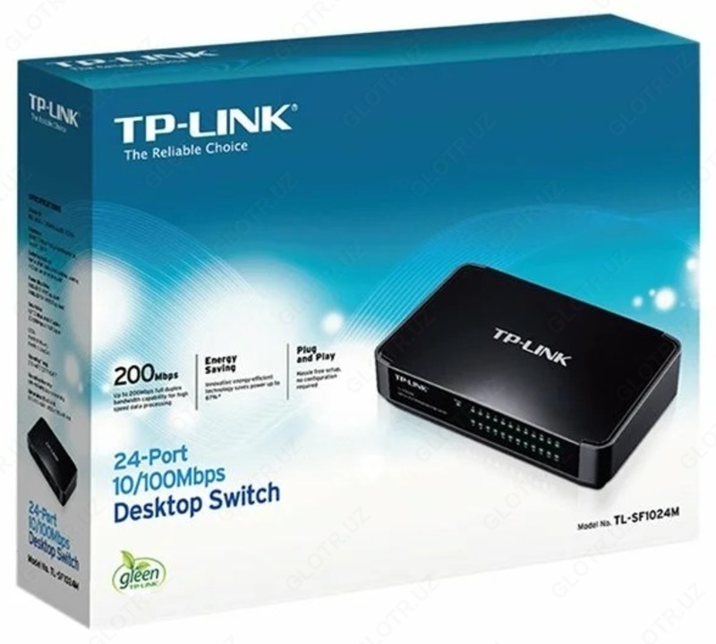 от {0} сум Коммутатор TP-LINK TL-SF1024M