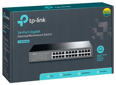 Коммутатор TP-LINK TL-SG1024D Только в розницу
