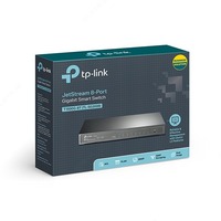 Коммутатор TP-LINK T1500G-8T(TL-SG2008) Только в розницу