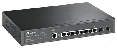 Коммутатор TP-LINK JetStream T2500G-10TS(TL-SG3210)
