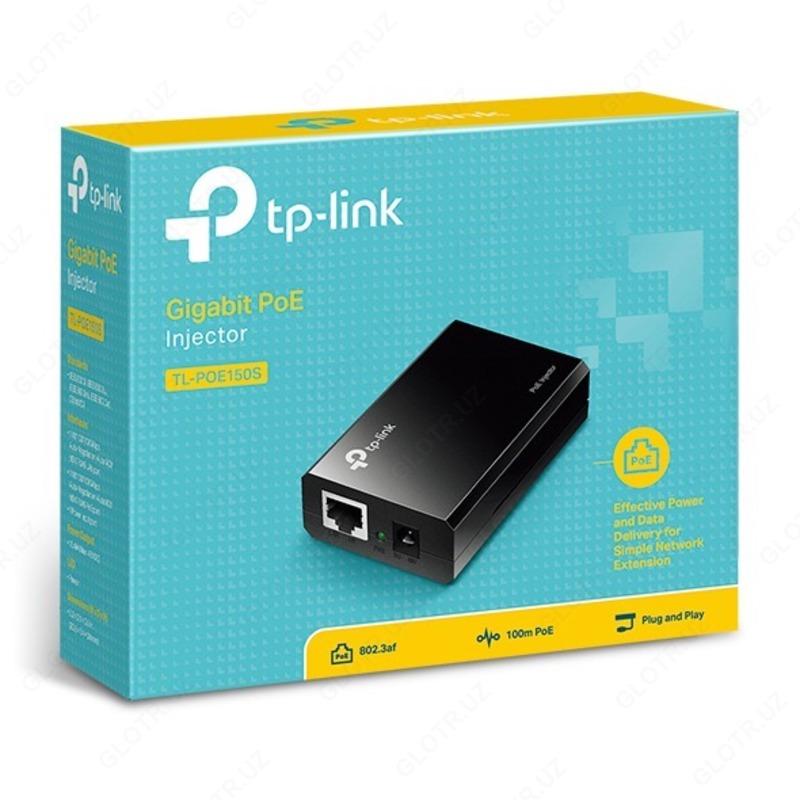 216 000 сум Инжектор TP-LINK TL-POE150S