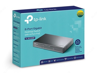 Коммутатор TP-LINK TL-SG1008P Только в розницу