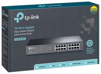 Коммутатор TP-LINK TL-SG1016PE Только в розницу