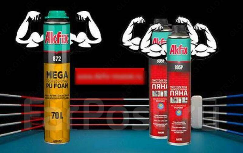 Akfix 872 Mega PU Gun ko'pik 70L - {0} so'mdan