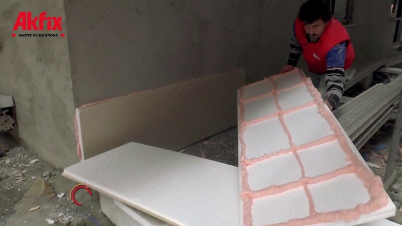 Akfix 960 yopishqoq PU ko'pik (somon) Maxtech